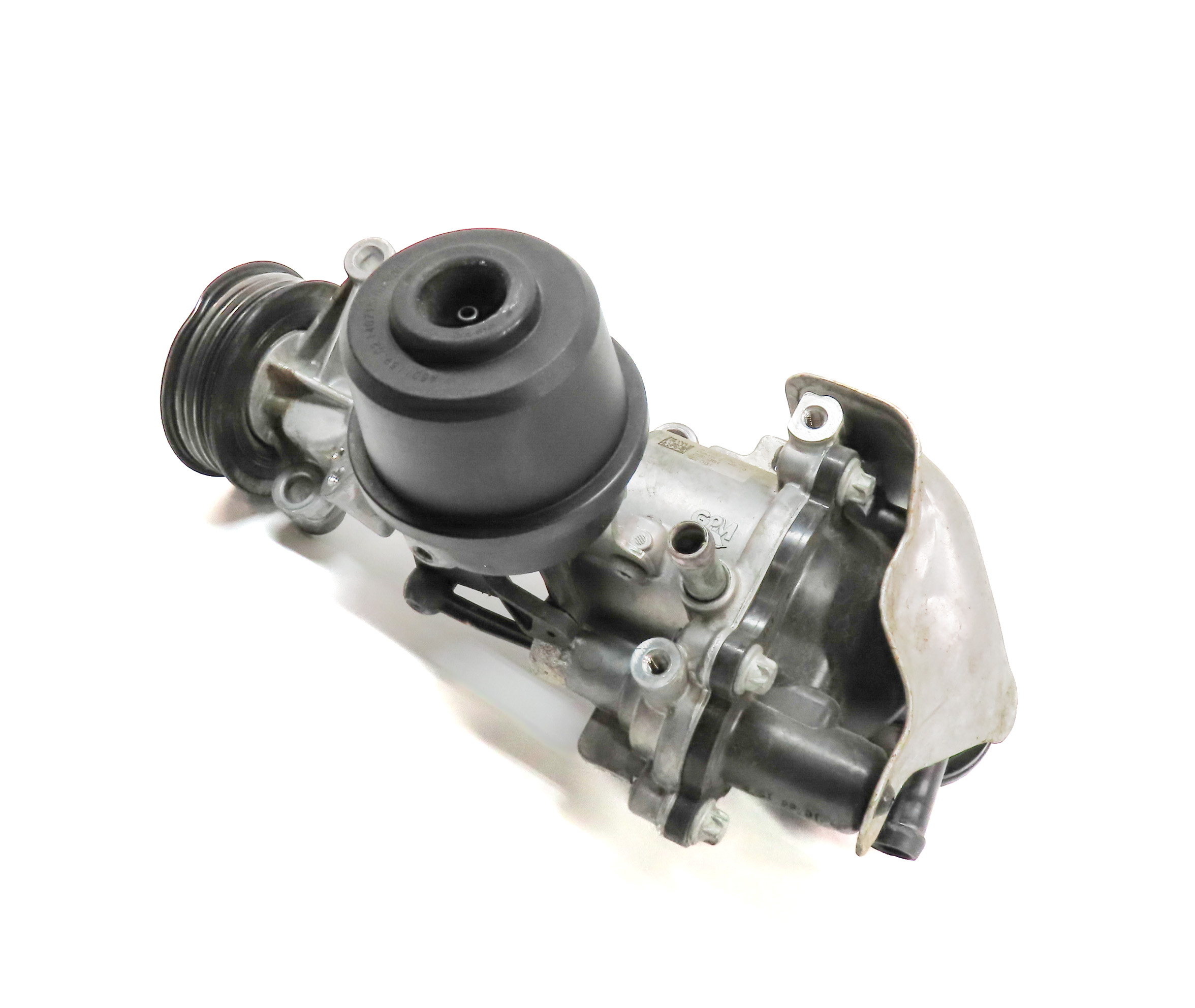 2016 MERCEDES GLA250 (X156) 2.0L TURBO (M270) ENGINE WATER COOLANT PUMP w/PULLEY — exact item pictured